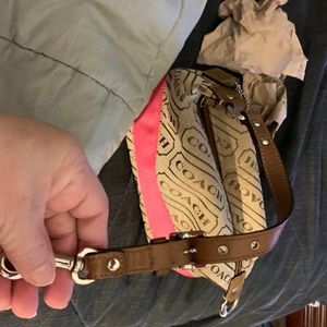 Coach mini purse/travel bag